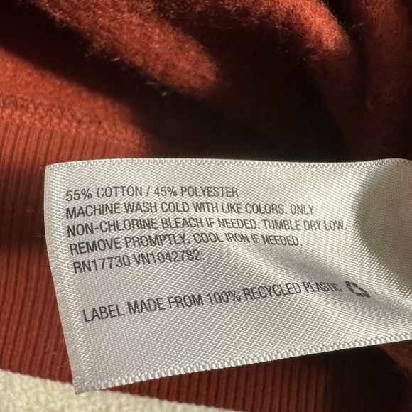 Burnt Orange cozy Crewneck A New Day size M target brand - Picture 4 of 5